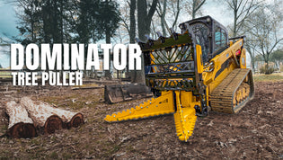  Dominator Tree Puller: Skid Steer's Powerhouse for Clearing Land
